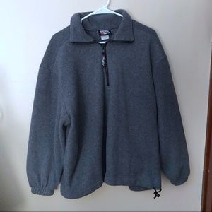 Vintage fleece pullover jacket